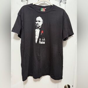 Vintage Zeus T Shirt IL Padrino The Godfather Movie Marlon Brando Men’s 2XL‎ Tee